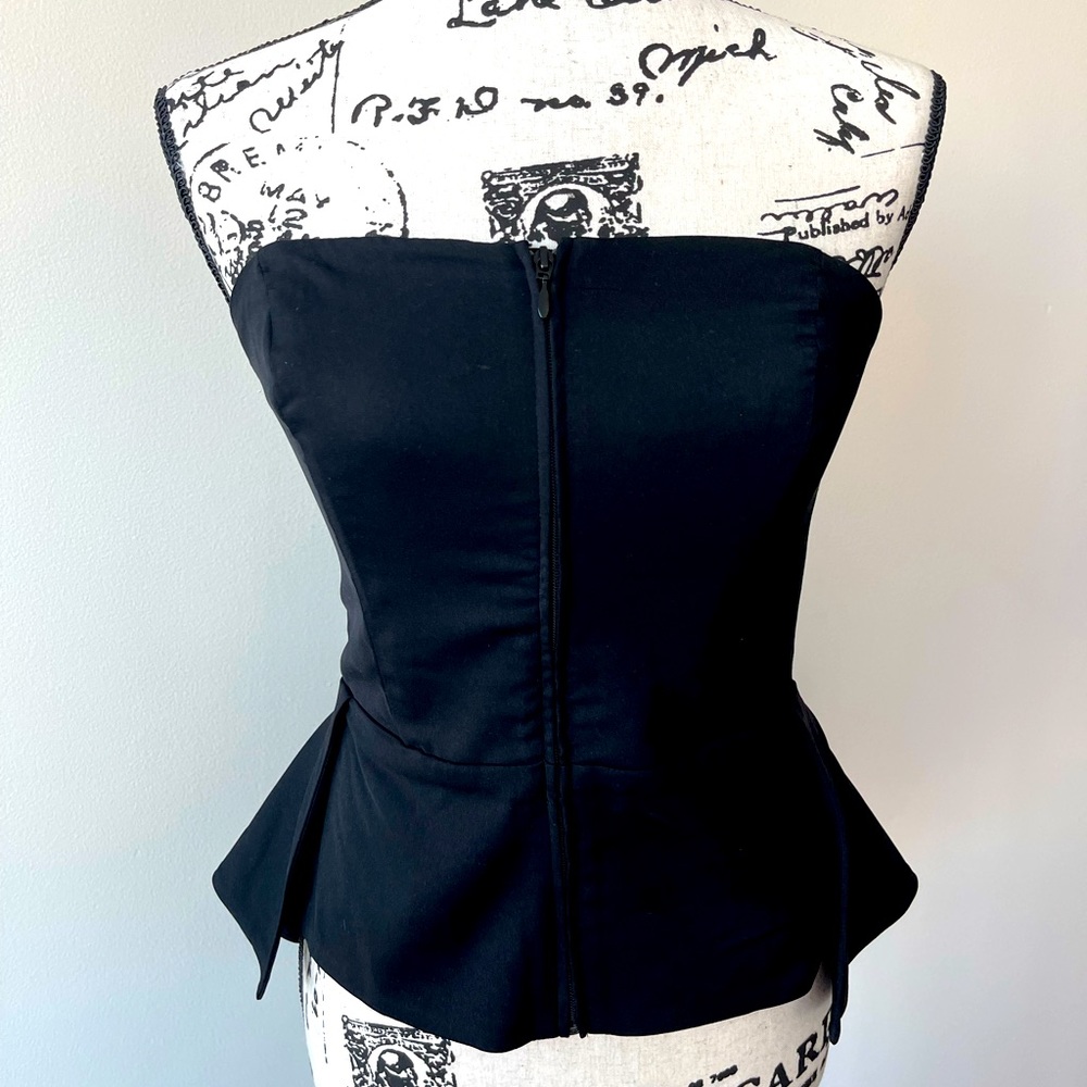 Strapless black Marciano